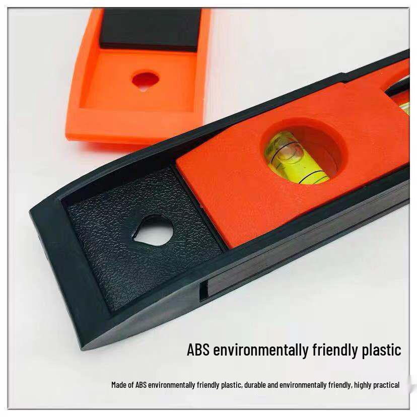 Precision Magnetic Multi-Angle Mini Spirit Level and Measuring Ruler for Household Decoration