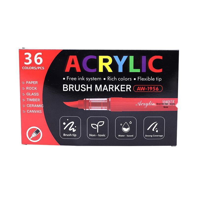 Wenzhou Stackable Soft Tip Acrylic Markers for DIY Art