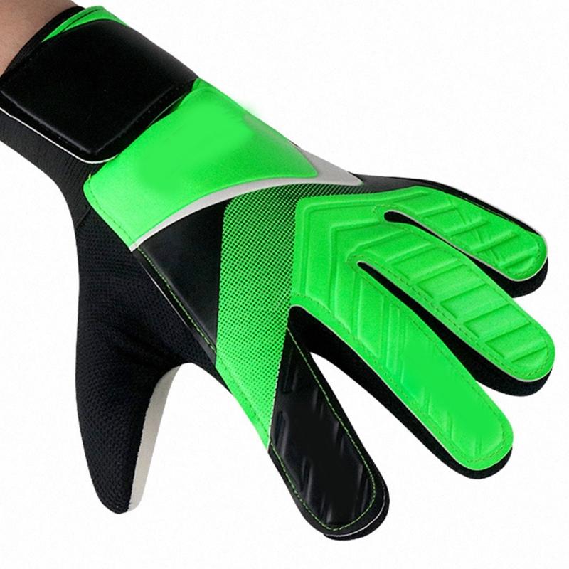 Kids Soccer Goalkeeper Gloves Antislip Grip Comfortable Durability Gloves for Junior Players
