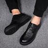 Leather Soft Leather Men's Leather Shoes Men's British New Casual Shoes Soft Sole Non-slip Soft Sole Men's Shoes