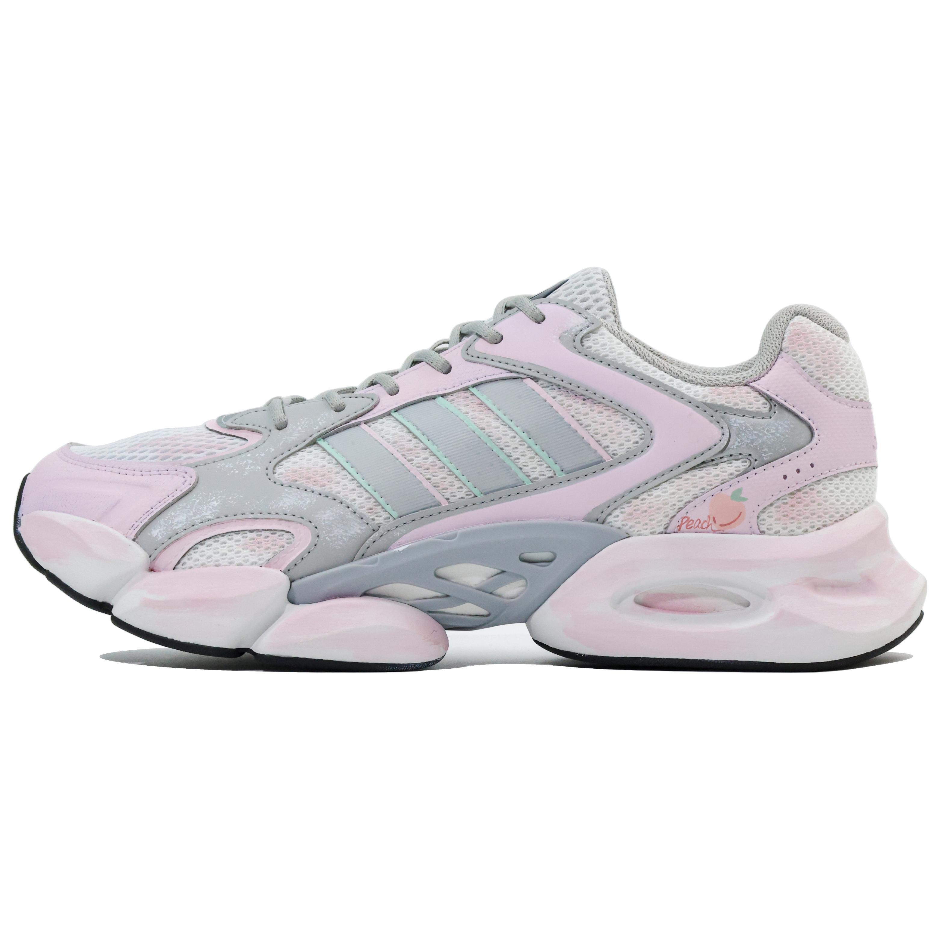 

Adidas MEGASTRIDE Abrasion Resistant Low top Running Shoes Unisex Gray Pink Green JR6333(Team1105-) 39⅓