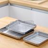 Pan Cookie with Wire Rack Heavy Duty Bakeware Bread Pans Cooling Oven Tray for Hotels