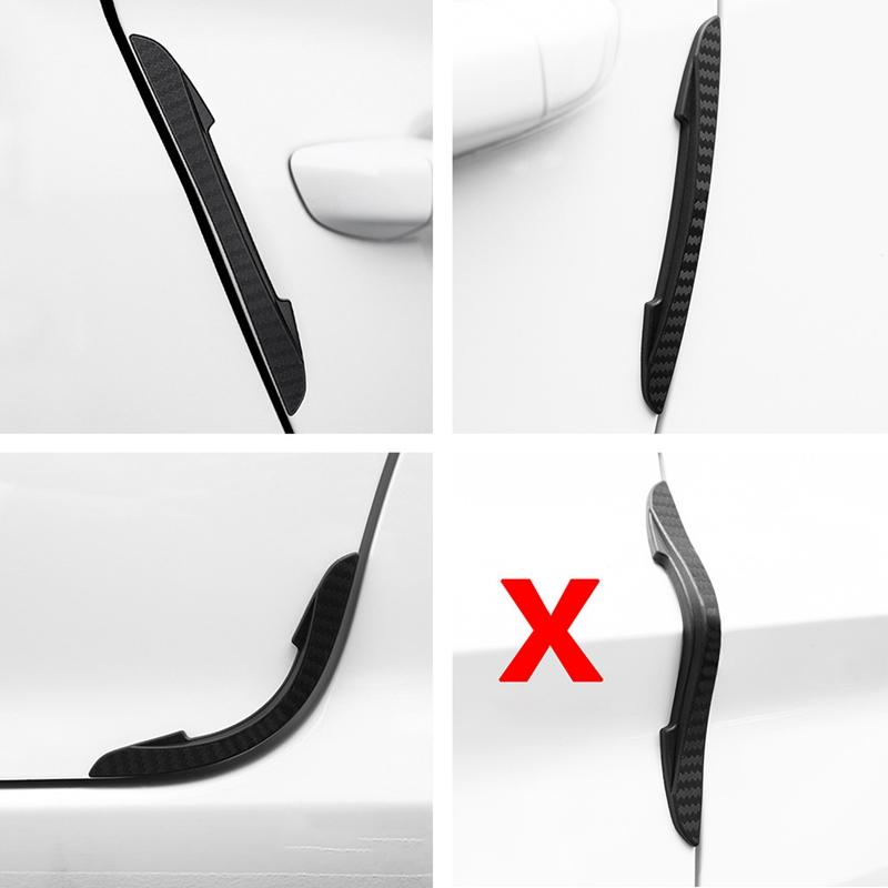Car Side Door Edge Rear View Mirror Cover Protection Strip Anti Scratch Collision Sticker  Auto Exterior