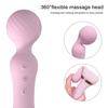 AV Magic Wand Dildo G-Spot Vibrator Kvinne Clit Klitoris Stimulator Vaginal Massasjer Vibrerende varer Sexleketøy for kvinner Voksne