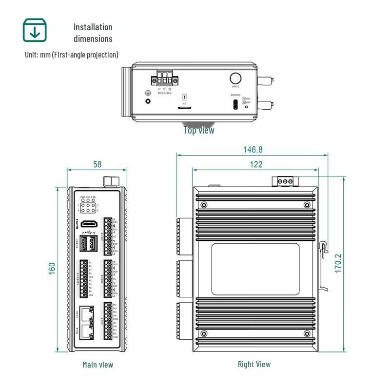 Maiwei MaxGate600 Industrial Edge Computing Gateway