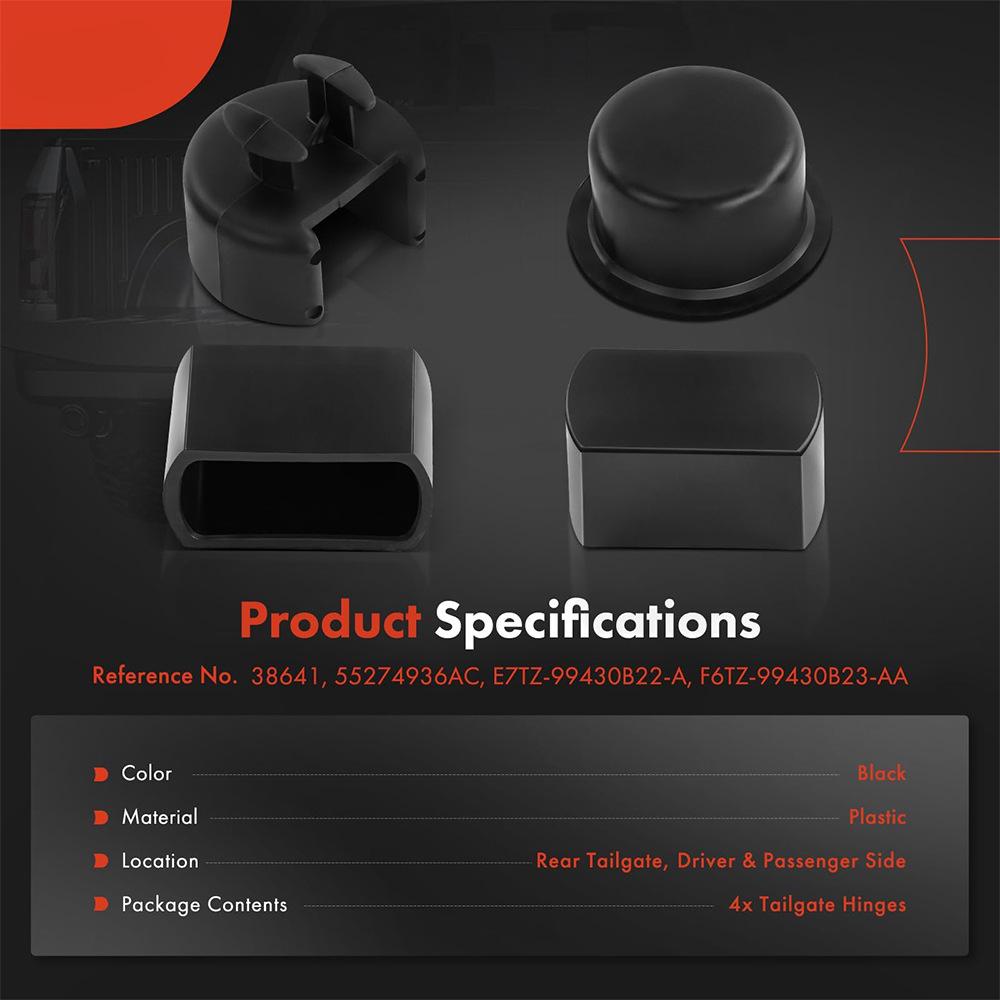 Ford F250/F350 & Dodge Tailgate Hinge Pivot Bushing Kit - E7TZ99430B22A