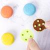 15 Stück Kreative Macaron-Radiergummis Grundschulbedarf 3 Sets Bunte Niedliche Schreibwaren Festival-Preise Geschenke