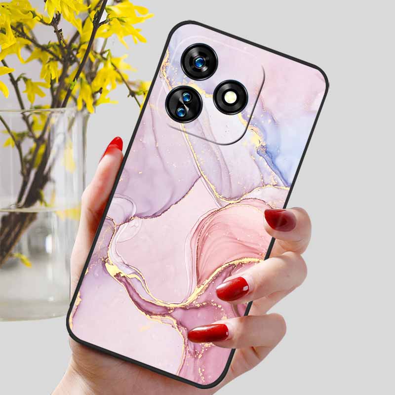Phone Cover for Oukitel C51 Case Fashion Marble Silicone Soft Bumper for C 51 Oukitel C51 OukitelC51 Back Fundas TPU Coques Bag