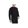 Adidas Solid Color Crew Neck Long Sleeve Sweatshirt Men tops Black HN4551