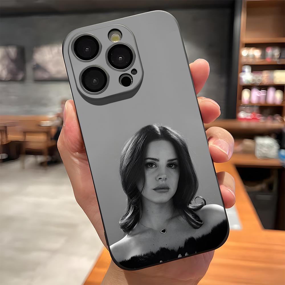 

Lana Del Rey Popular Singer Phone Case For IPhone 17 Pro Max 15 Pro 16 14 Plus 12 13 Mini 11 Pro Shockproof Soft Cover iPhone17ProMax