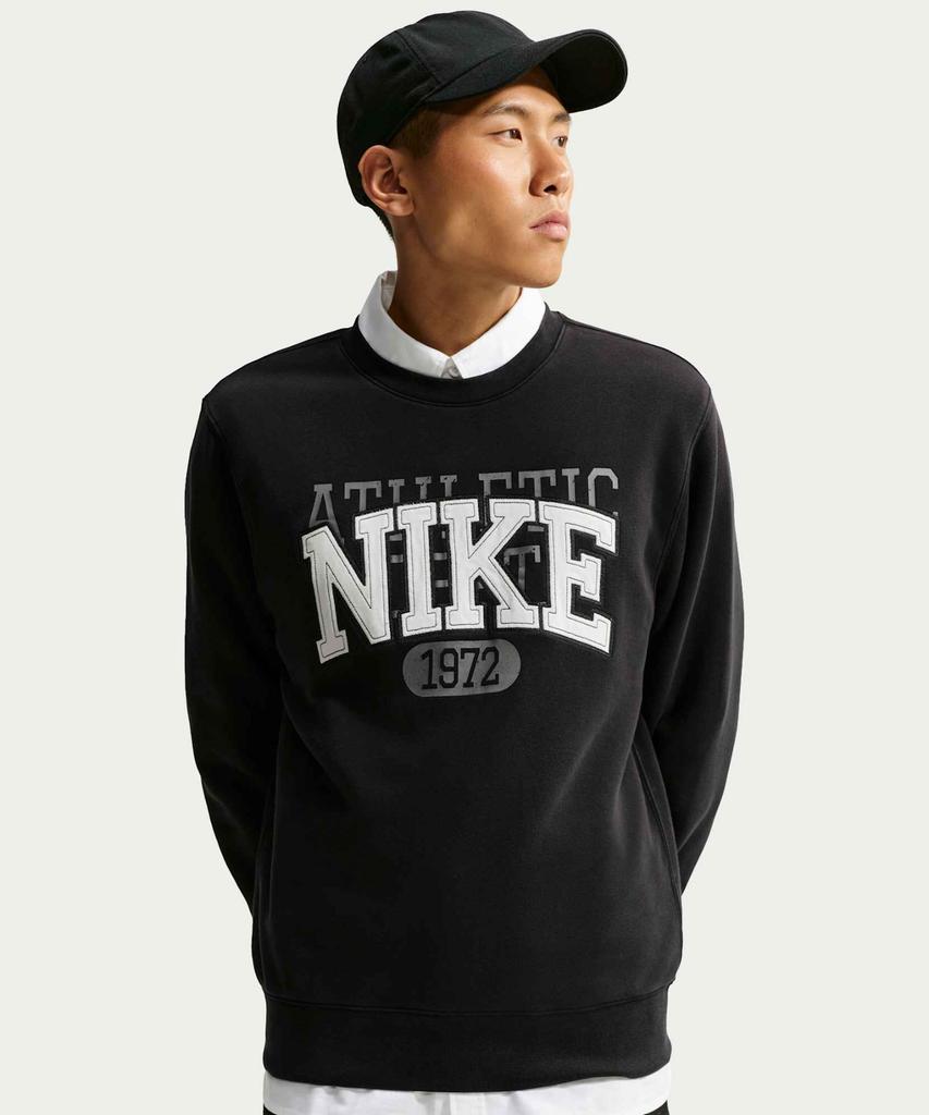 NIKE Sportswear Club Fleece Crew M - Black / Iz4065-010