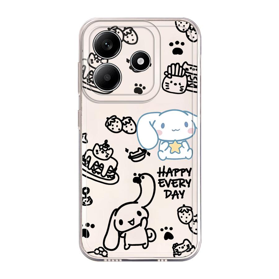 

Sanrio Pochacco Case for Xiaomi Redmi Note 14 Pro Plus Note 13 A4 12 10S 11S 11 14C 9 10 12S 13C Soft Phone Cover Redmi Note 12 5G