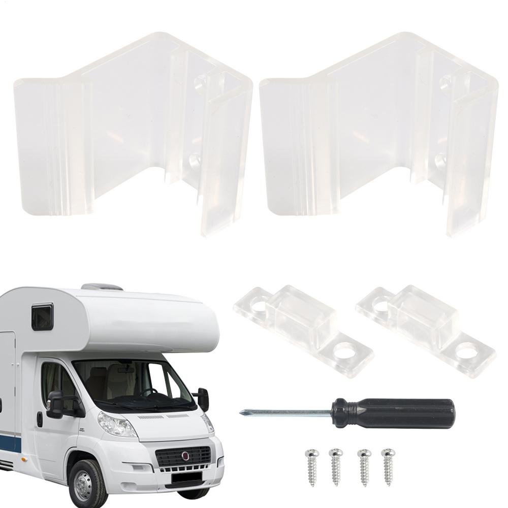 Closet Door Latch Mirrored Closet Catch Sliding Door Lock Shock Absorption Interior Hardware Safety Replacement Accessories For