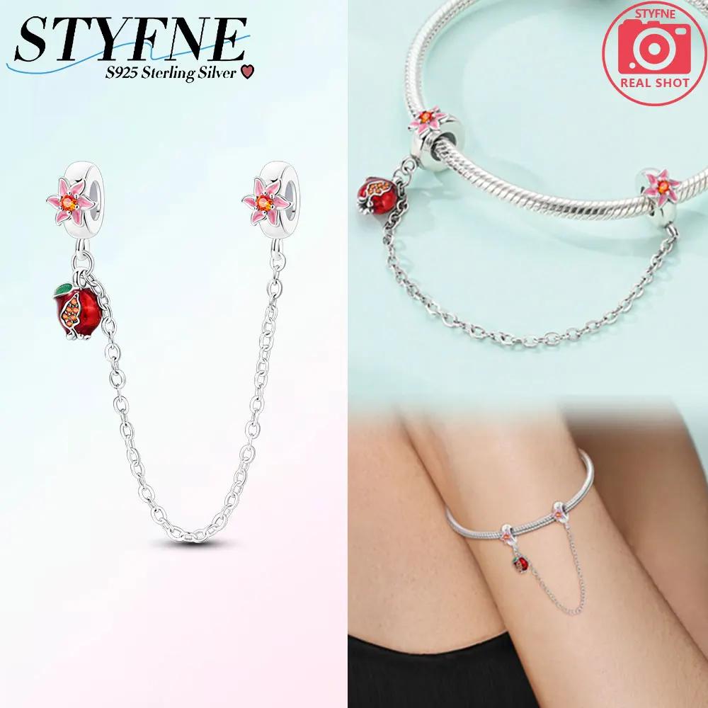 Copper Cherry Strawberry Avocado Fruit Original Charms Beads Fit Charms Pendant For Woman Jewelry Making Fine Gift