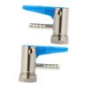 Corrosion-Resistant Clip on Chuck Copper&ABS Tire Air Chuck  Air Compressor