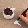200pcs Plant Plastic Labels Garden Supplies Nursery Seedling Markers DIY Garden Decorating Tools Flower Pot Name Tags