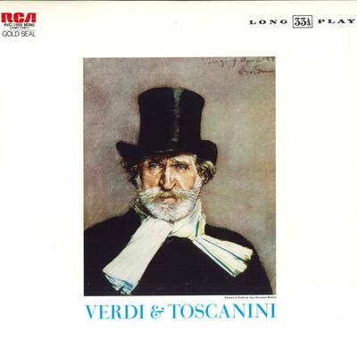Disco LP ARTURO TOSCANINI, SINFÓNICA DE LA NBC - Verdi Y Toscanini RVC1559 RCA 1979 Japón Obi Clásico Usado