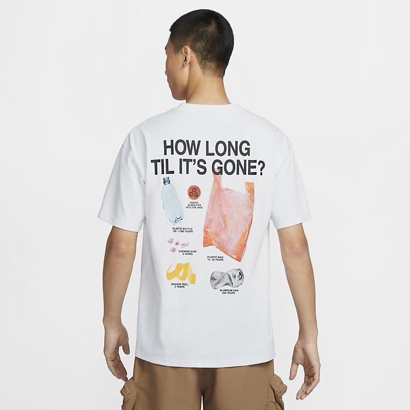 

Лето 2024 Новинка Мужской спортивный топ ACG для активного отдыха с принтом, футболка с коротким рукавом и круглым вырезом, трендовые хлопковые футболки с графикой L