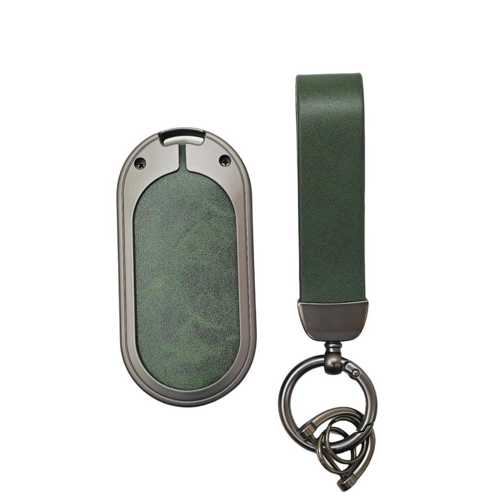 Wuling Hongguang MINI/Baojun KIWIEV Car Key Case Alloy Protective Shell for Men & Women
