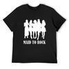 Maid To Rock II T-Shirt Aesthetic Clothing Plus Size Tops Customizeds Vintage Anime Shirt Men Clothing