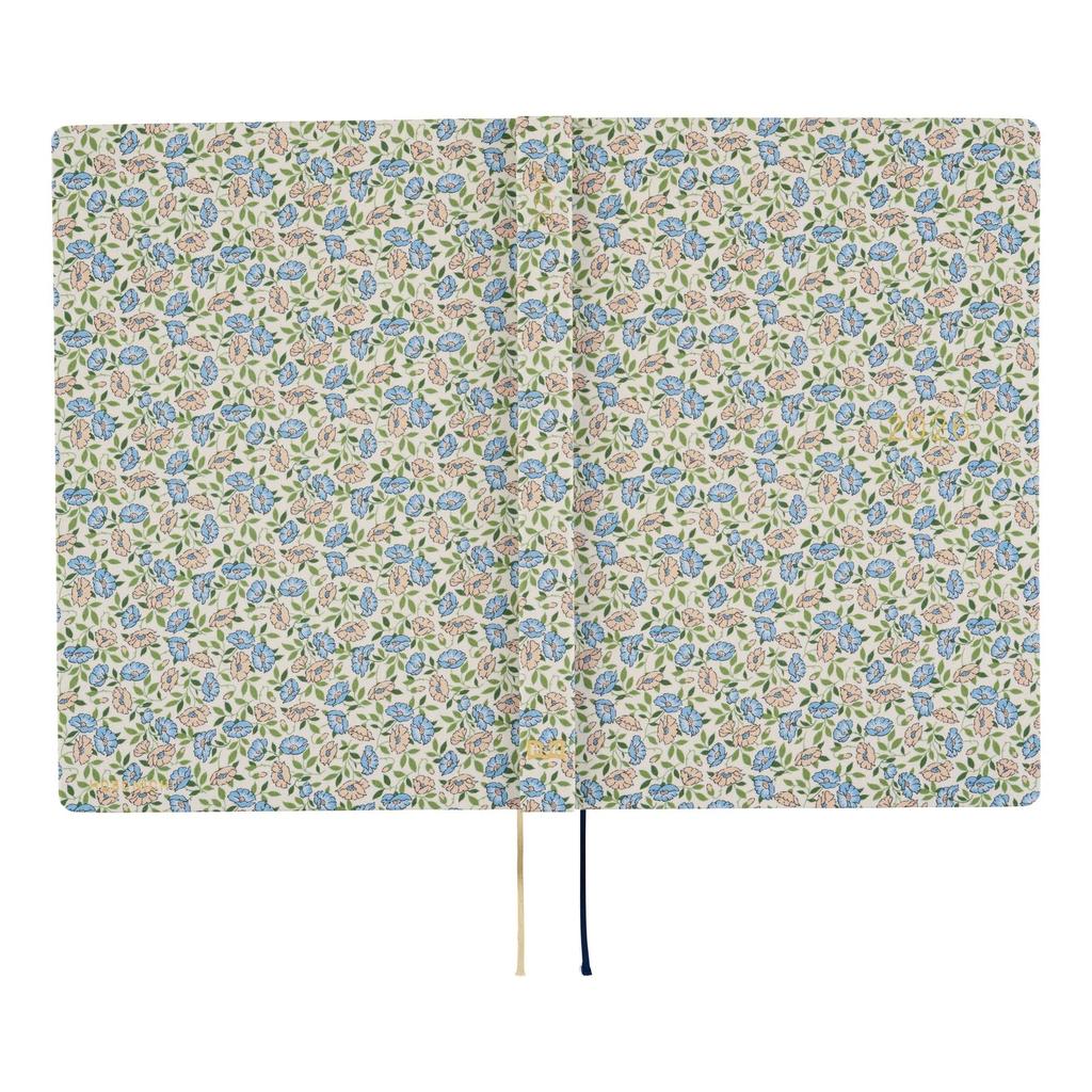 Hobonichi Techo 2026 Hon Liberty Fabrics/Sasha Kiora [A5/1 Page Per Day/January/Monday Start]
