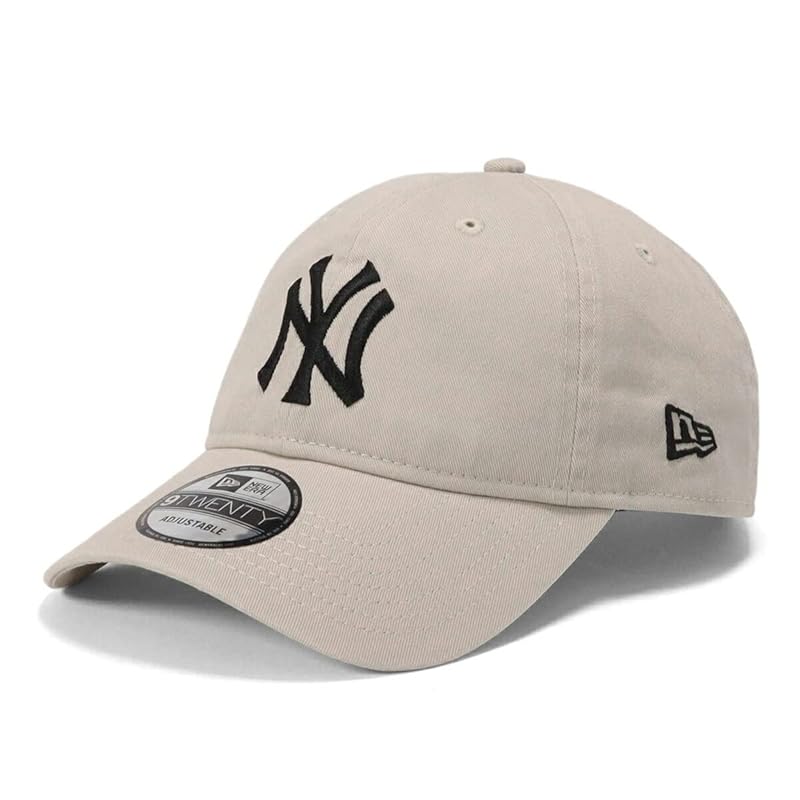 

[New Era] cap 9TWENTY low cap MLB NY stone M/L 920 WASHED NEYYAN STN BLK 25J