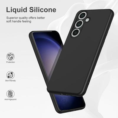 For Samsung Galaxy S25 Case Compatible with MagSafe Rubberized TPU Phone Cover