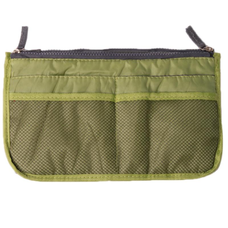 Organizer Insert Bag Women Nylon Insert Organizer Handbag Purse Large Liner Makeup Cosmetic Bag Cheap Female Tote Pouch