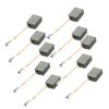 10pcs Carbon Brushes Angle Grinder Motor Brush Replacement For WU900 WU829 WU816 WU771 Angle Grinder 6×11×15mm