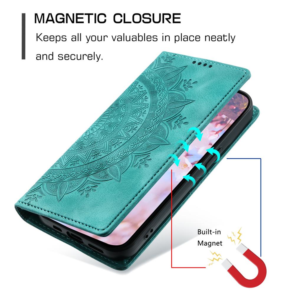 Styl-010 Etui dla Samsunga Galaxy A56 5G Skórzane etui na telefon z zamknięciem magnetycznym Wzór nadrukowany