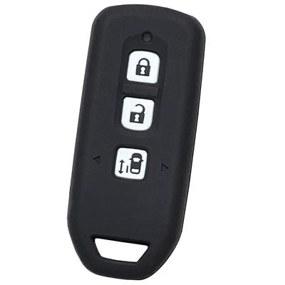 [IKT] Silicone Cover for Honda Cars Smart Key 3 Buttons Black/NBOX/NBOX Custom/NBOX Plus/NBOX Plus/NBOX