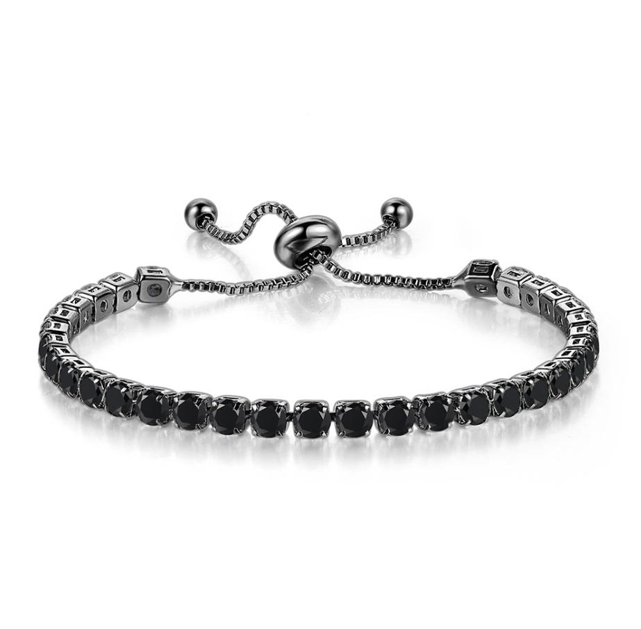 Adjustable Colorful Birthstone Tennis Bracelet for Women Multicolor CZ Crystal Wedding Birthday Gift Hand Jewelry