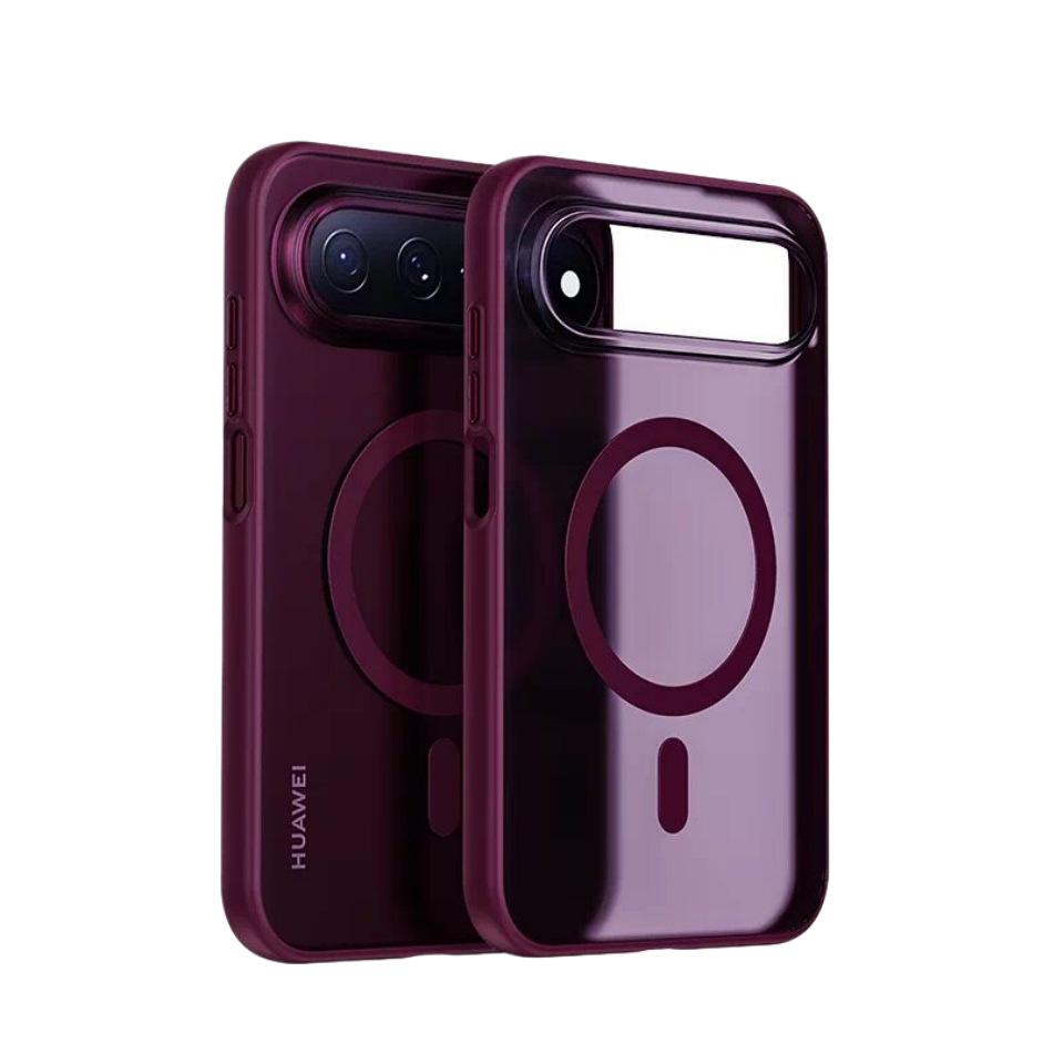 Anwendbar für Huawei PuraXView breites gerades magnetisches Handy 111° drehbarer Halter Haut matt Hülle
