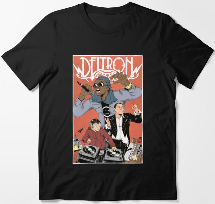 Retro Deltron 3030 T-Shirt Event 2 Dan the Automator Del the Funky Homosapien Unisex T-Shirt XXXXL