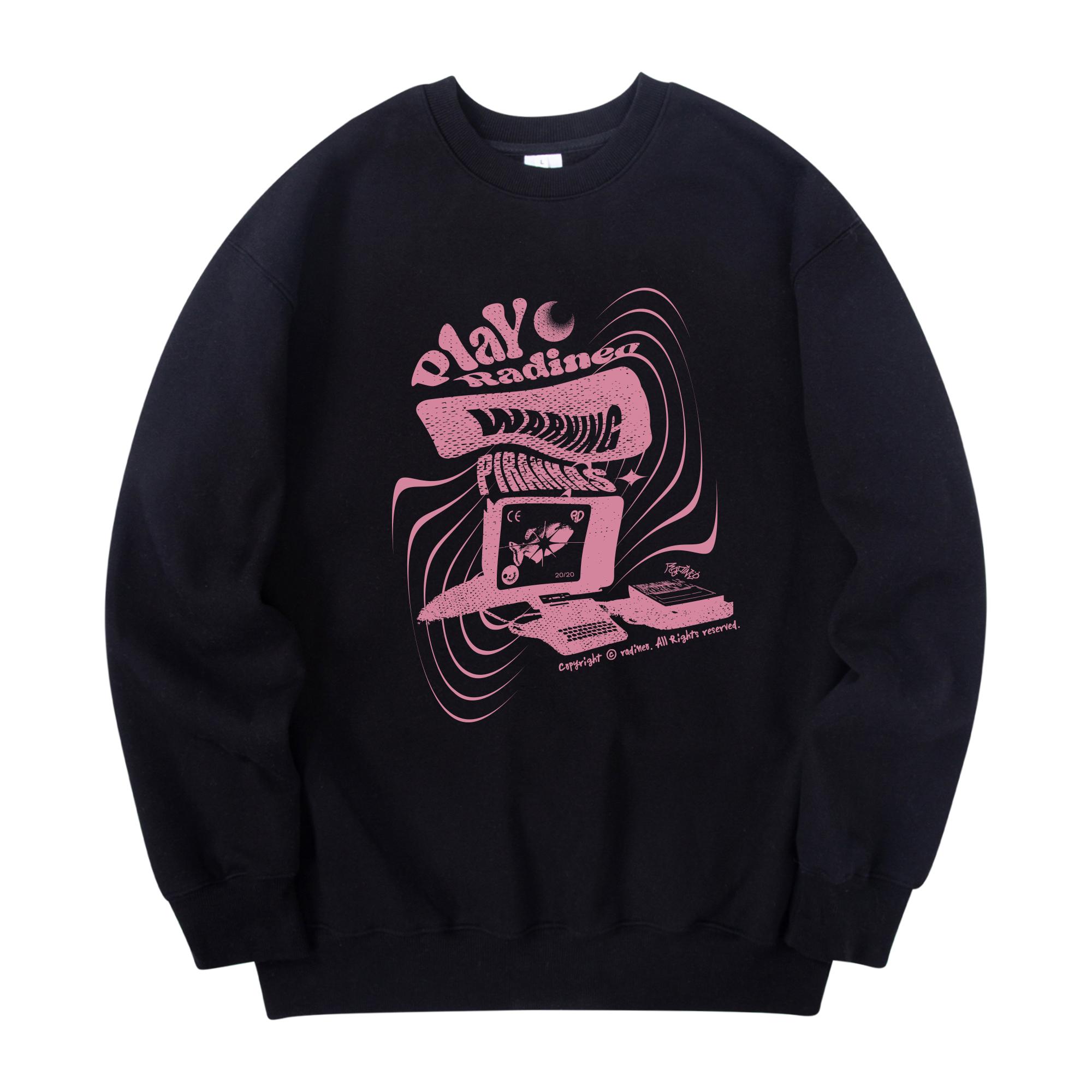 Свитшот Radineo Play Черный Black (Black)/M