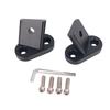 For Jeep Wrangler JK JKU A-Pillar Light Mount Kit Aluminum Hood Ditch LED Pod Brackets Windshield Mounting Bracket 2007-2018
