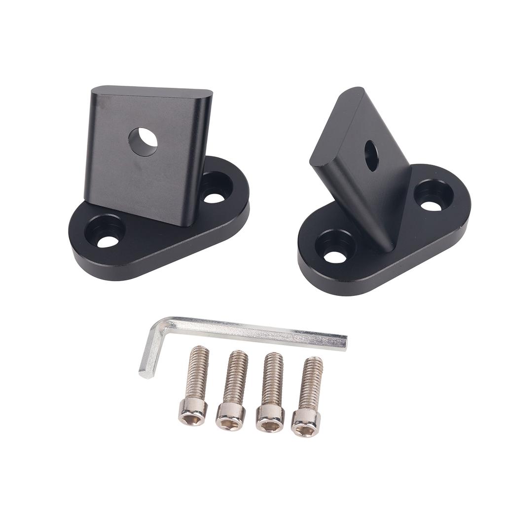 For Jeep Wrangler JK JKU A-Pillar Light Mount Kit Aluminum Hood Ditch LED Pod Brackets Windshield Mounting Bracket 2007-2018