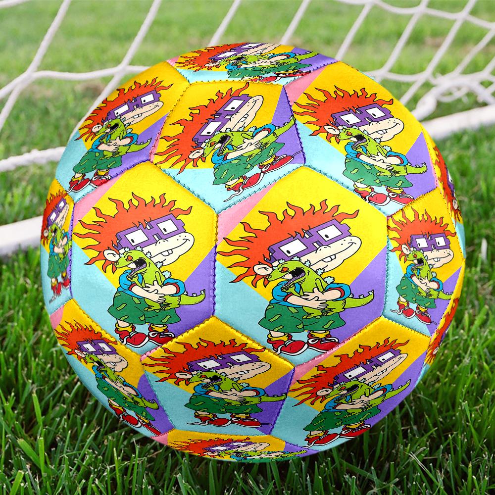 Rugrats Theme Size 5 Soccer Ball, Suitable for Both Indoor and Outdoor Matches, a Gift Suitable for Everyone.