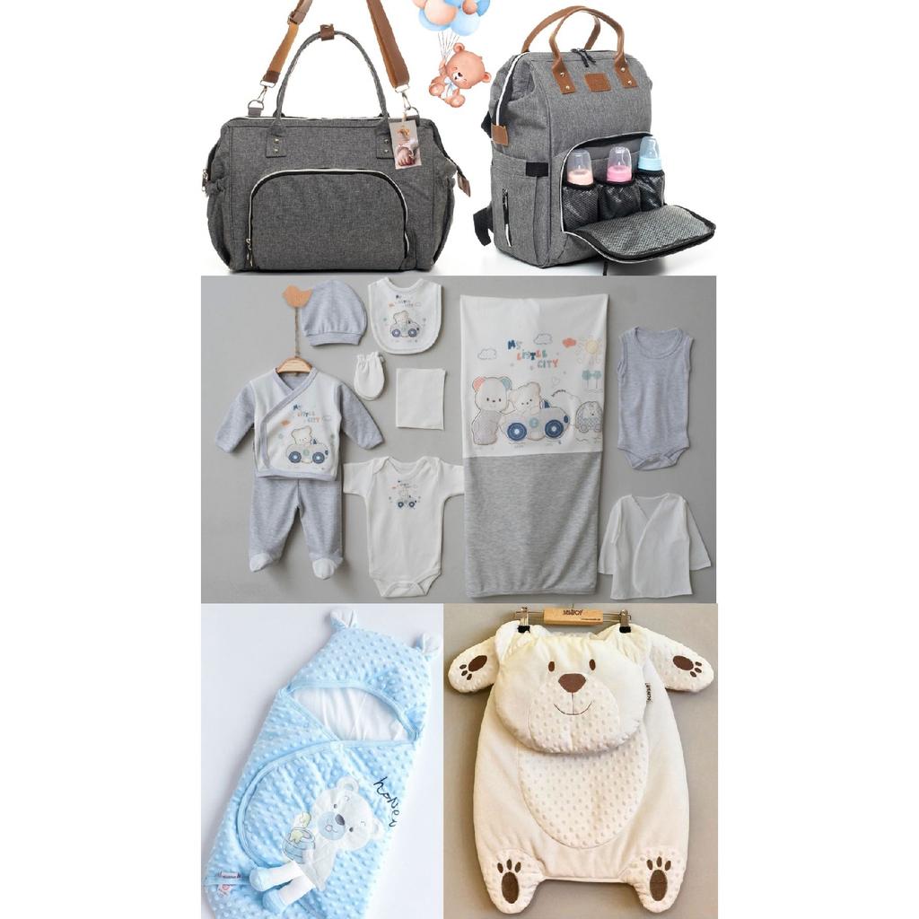 Organic Baby 8 Piece Hospital Release Unisex Coffee With Milk