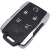 Smart Key Fob Case Shell Fit for Chevy Tahoe Suburban / GMC Yukon 2014 2015 2016 2017 M3N-32337100 Keyless Entry Remote Control Car Key Fob Cover