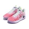 Nike KD Trey 5 IX Cushioning Slip Resistant Abrasion Resistant Mid top Vintage Basketball Shoes Unisex White Pink DJ6922-100(Team242-)