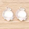 5pcs 14x20mm Elegant Colorful Crystal Moon Charms Pendants for Jewelry Making Drop Earrings Necklaces Bracelets DIY Crafts Gifts