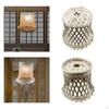 Bamboo Lamp Shade Cover Hanging Pendant Light Fitting Minimalistic Decorative for Ceiling
