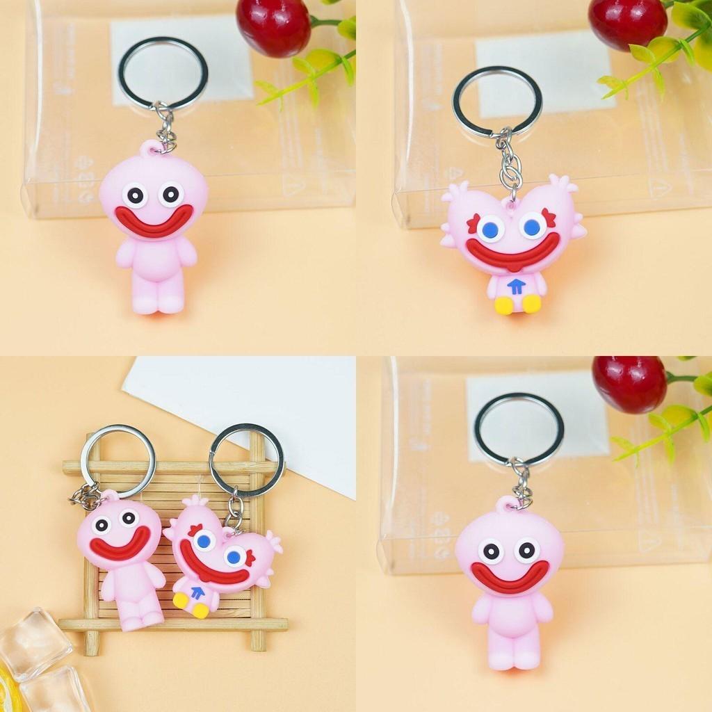 Stijlvolle Poppy Playtime siliconen sleutelhanger voor anime-liefhebbers
