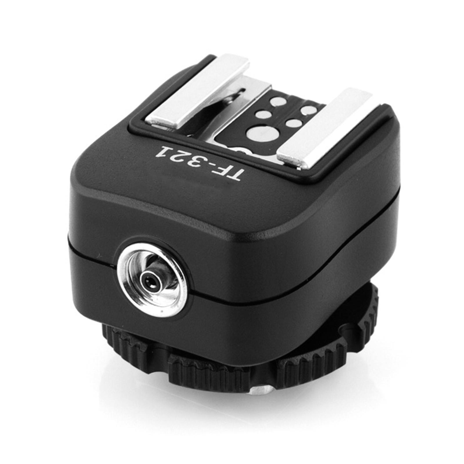 

TF321 Camera Flashing Hot Shoe Adapter Replacement PC Sync Socket Adapter for 580EX 580EX II 550EX 430EX 430EX II 1