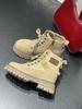Martin boots women's 2025 new retro tooling desert rhubarb boots spring and summer single boots thick-soled outdoor explosive short boots