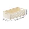 2Pcs Retractable Storage Bins with Handles Drawer Organizer Organisers Container Baskets for Kitchen Cabinets Wardrobes Bathroom