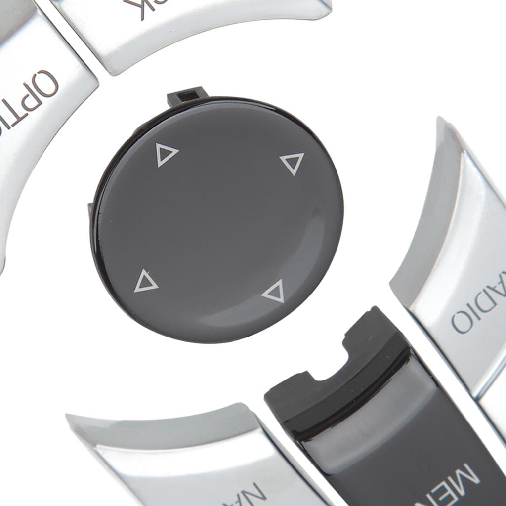 Center Console Multimedia Control Button Knob High Hardness Multimedia Button Cover Trim Durable Colorfast for E84 E70