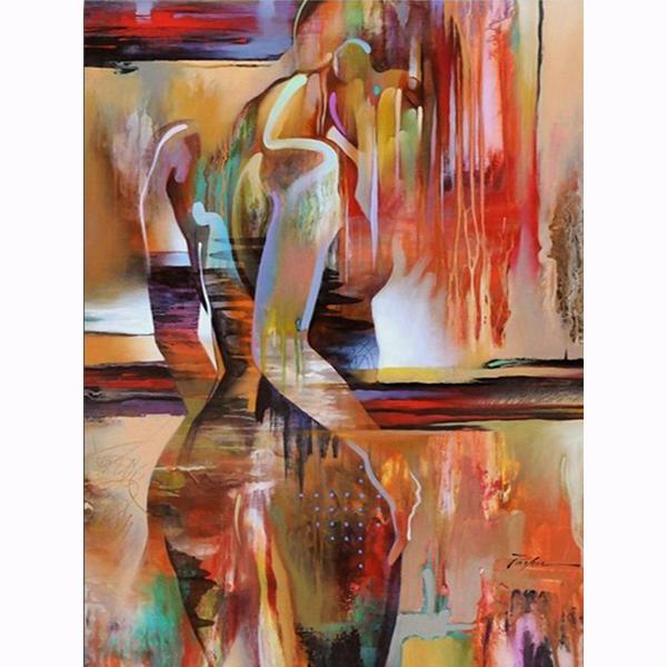 Diy Diamond Painting Modern Sex Lady Picture Wall Art Poster Girl Bedroom Abstract Minimalist Cross Stitch Home Decor Gift