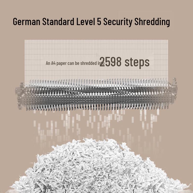 Deli GA630 Level 5 High-Security Automatic Shredder CN Plug (adapter Included)
